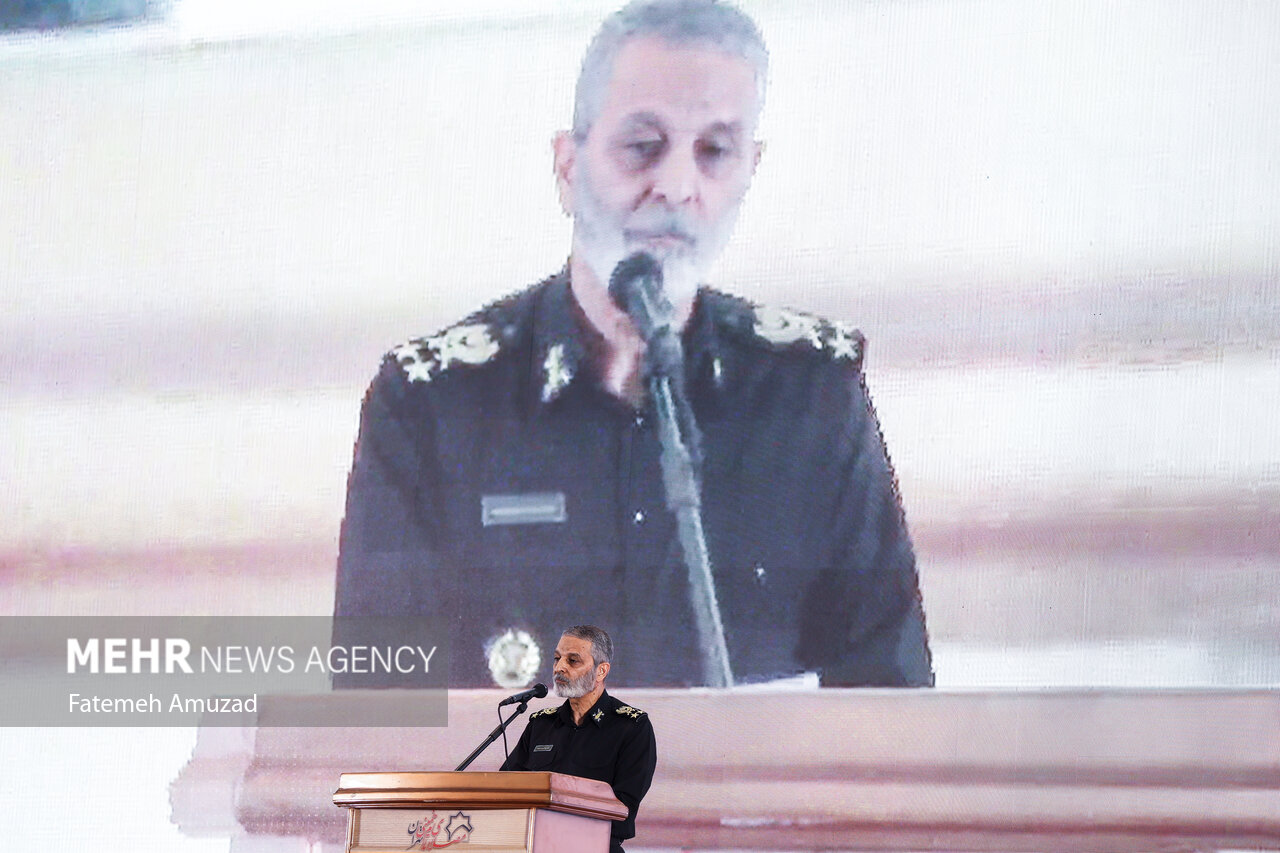 مراسم اربعین شهدای اقتدار ایران