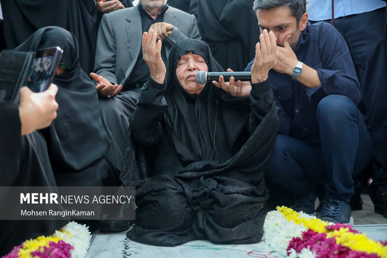 مادر سردار شهید مهدی ربانی