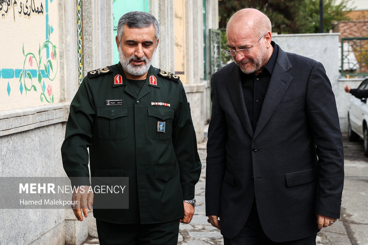 قالیباف در مراسم سیزدهمین سالگرد شهادت سردار شهید حسن طهرانی مقدم