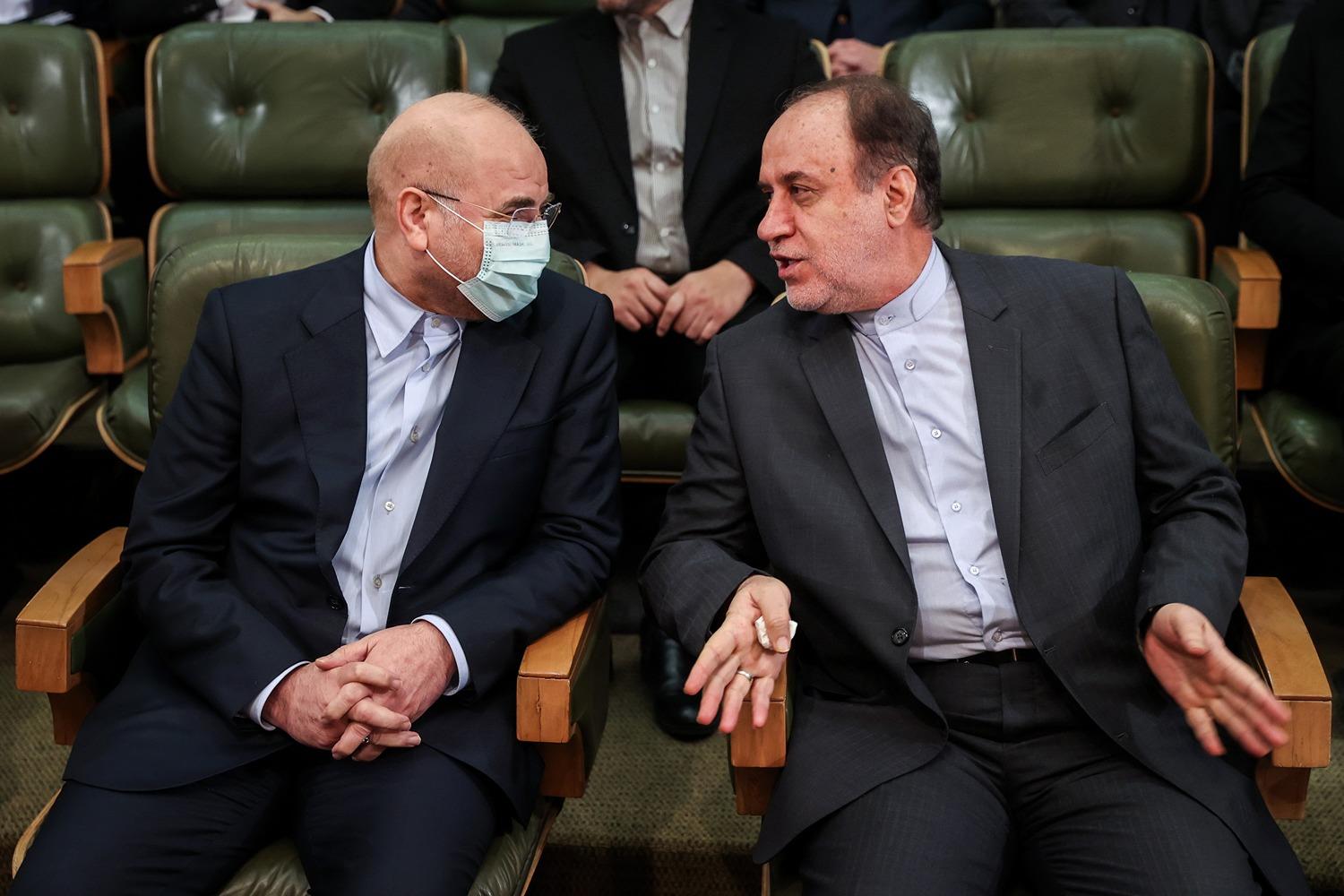 حضور قالیباف در مراسم گرامیداشت هفته پژوهش