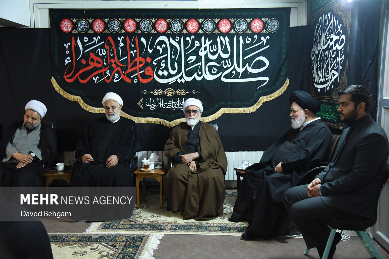 مراسم عزاداری ایام فاطمیه در مشهد