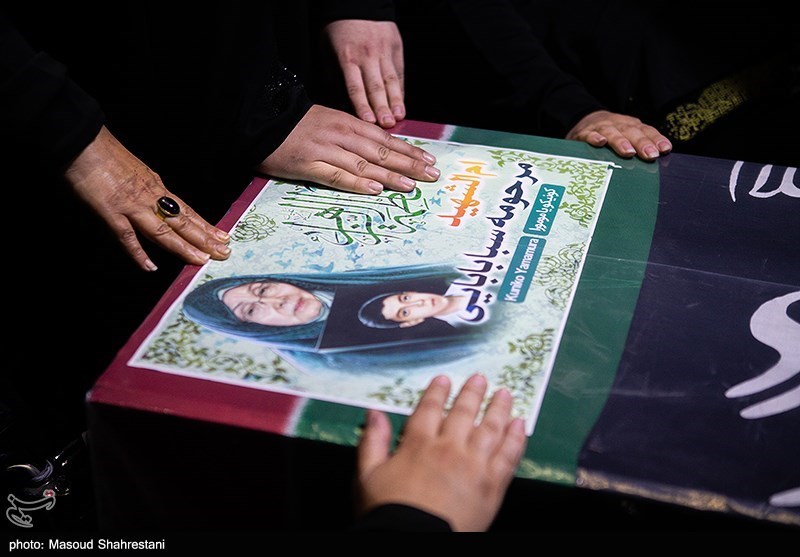 مراسم وداع با پیکر مطهر کونیکو یامامورا