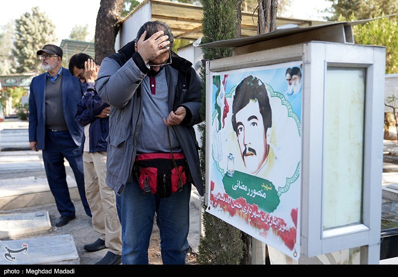 سالگرد شهادت شهید طهرانی مقدم در گلزار شهدای تهران