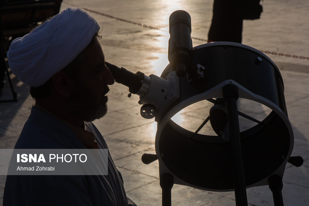 استهلال ماه شوال در مسجد جمکران قم