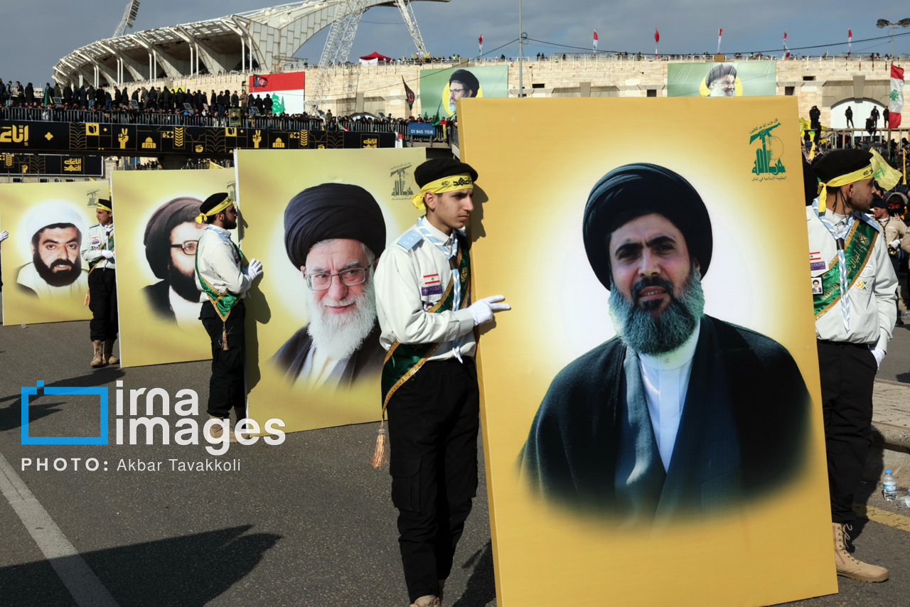 تشییع پیکر شهیدان «سید حسن نصرالله» و «سید هاشم صفی الدین»