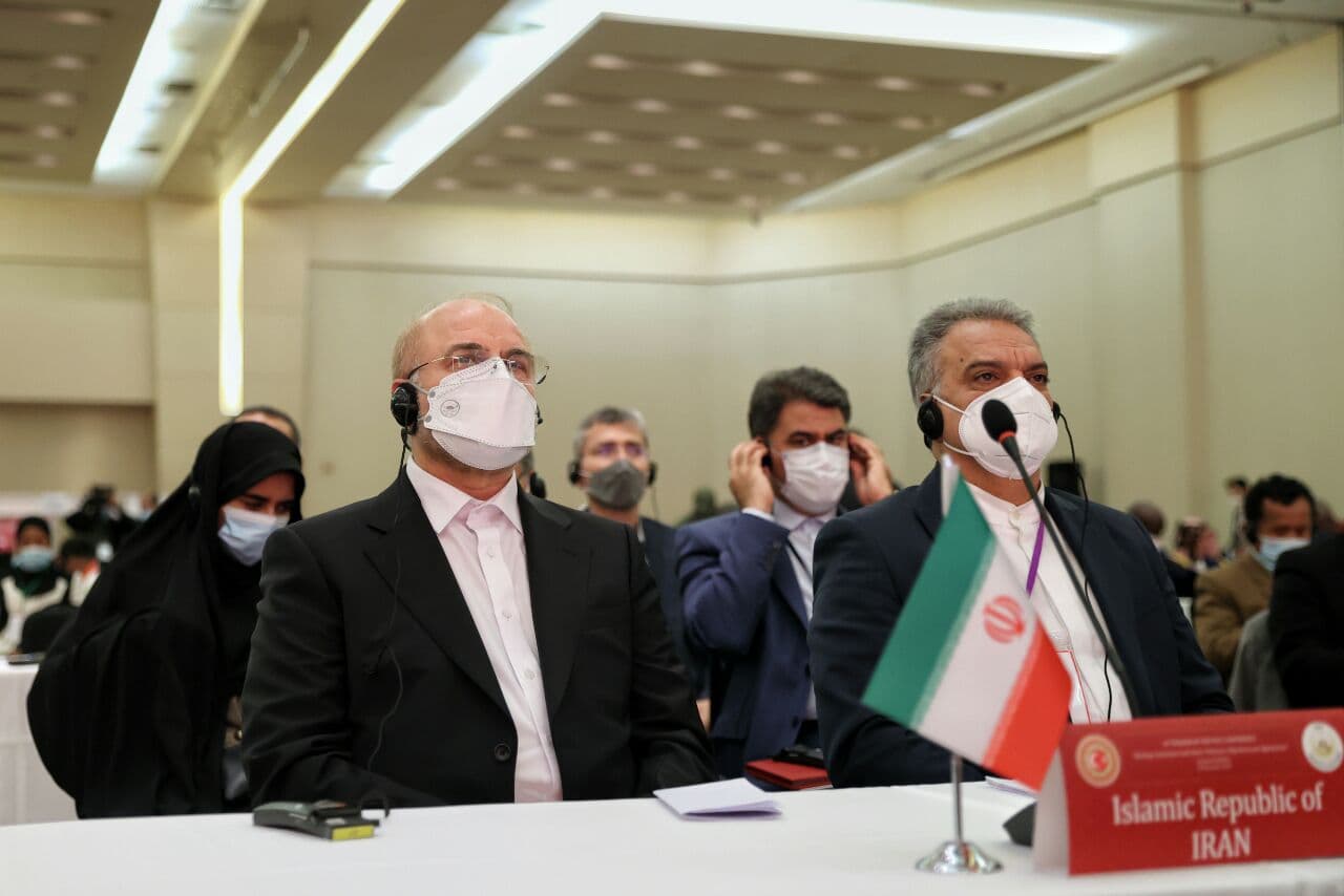 سخنرانی قالیباف در شانزدهمین اجلاس  (PUIC)