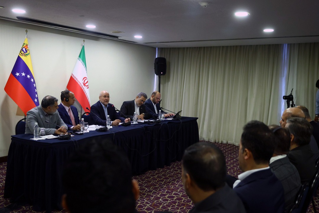 دیدار محمدباقر قالیباف با فعالان اقتصادی ایران و ونزوئلا