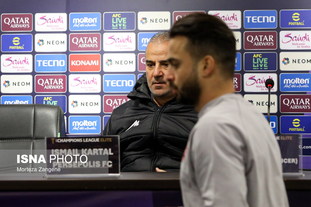 تمرین تیم پرسپولیس پیش از بازی با النصر