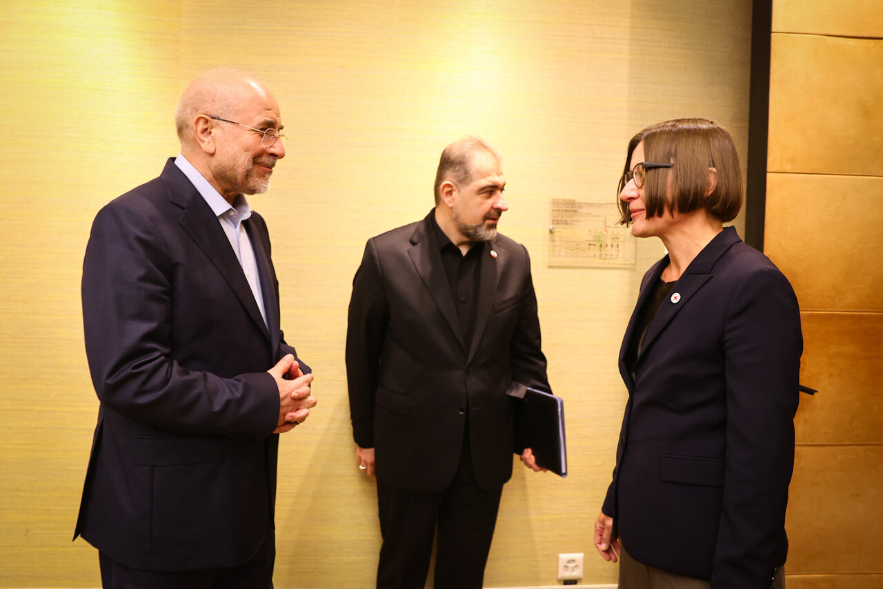 دیدار قالیباف با رئیس کمیته بین‌المللی صلیب سرخ