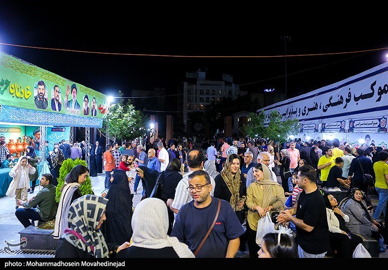 مراسم بزرگداشت شهدای خدمت در امامزاده صالح(ع)