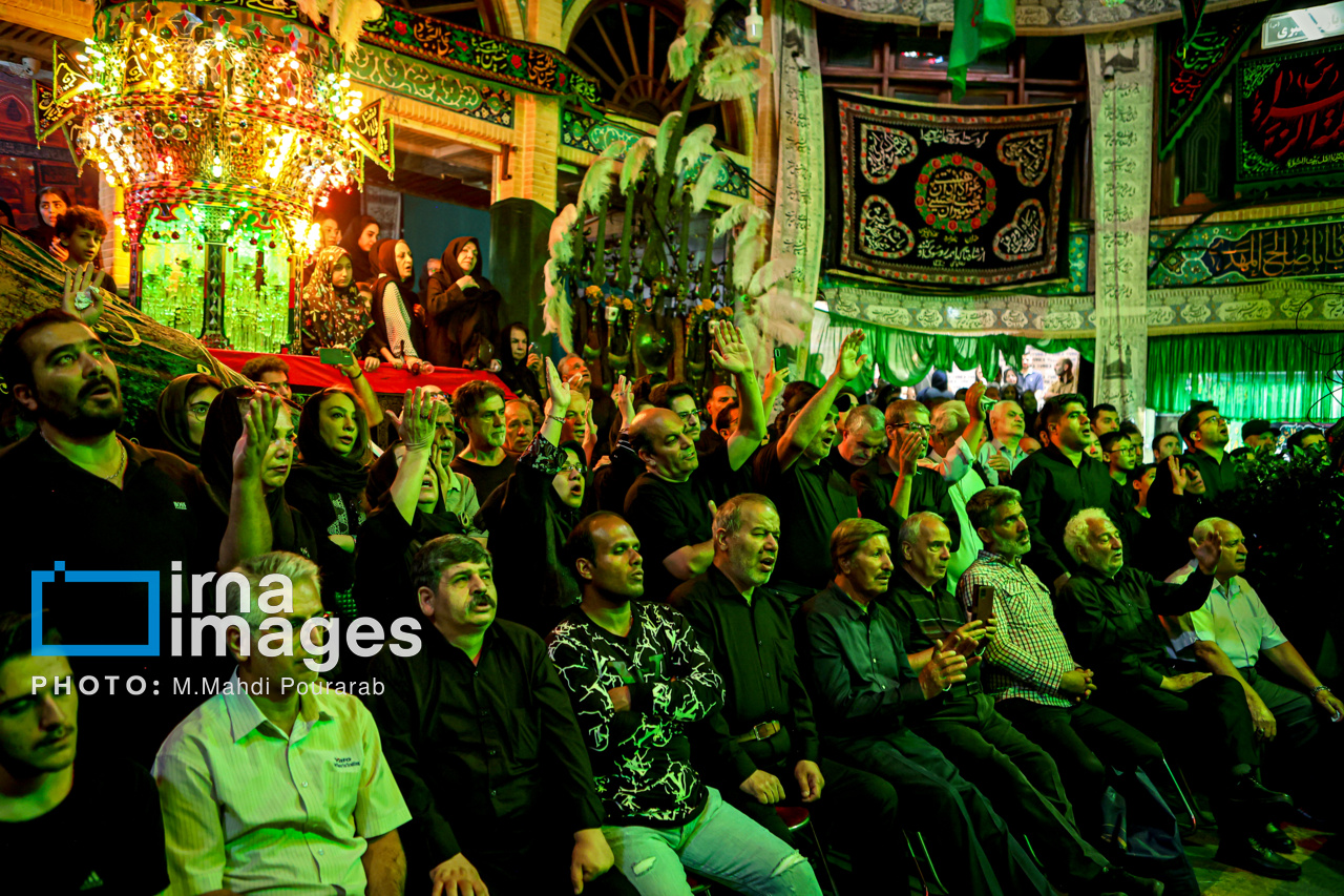 تاسوعای حسینی در تکیه تجریش