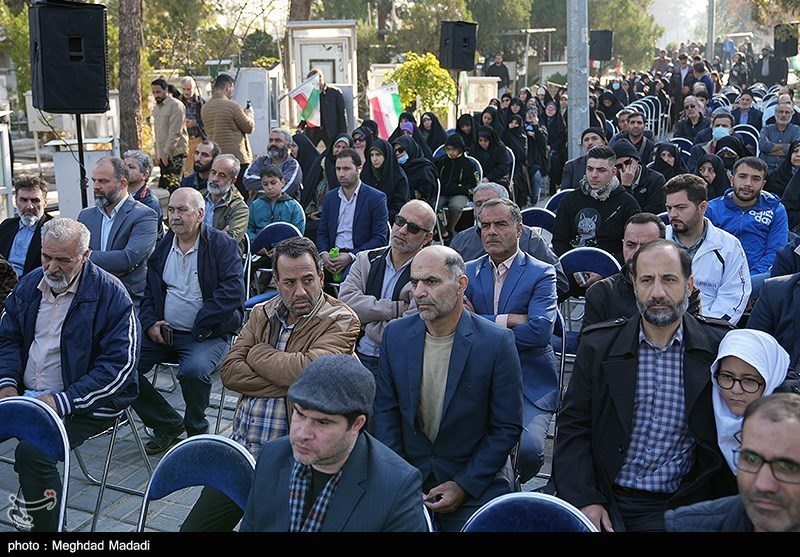 سالگرد شهادت شهید طهرانی مقدم در گلزار شهدای تهران