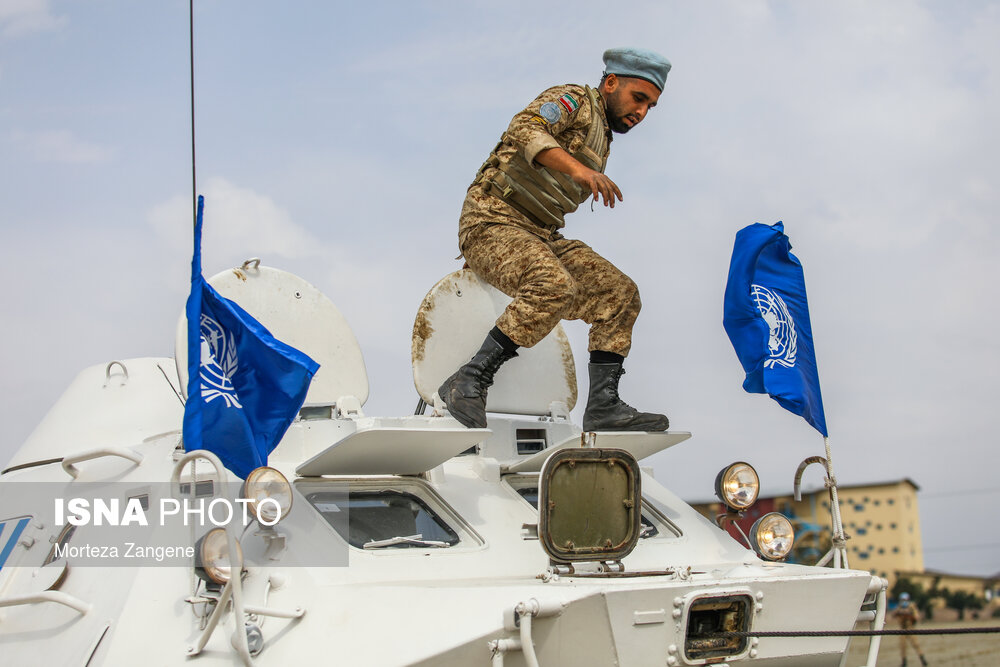 مانور تمرینی کلاه آبی‌های ارتش