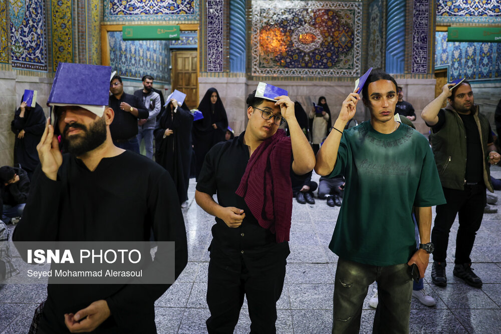 شب نوزدهم ماه مبارک رمضان در حرم مطهر رضوی