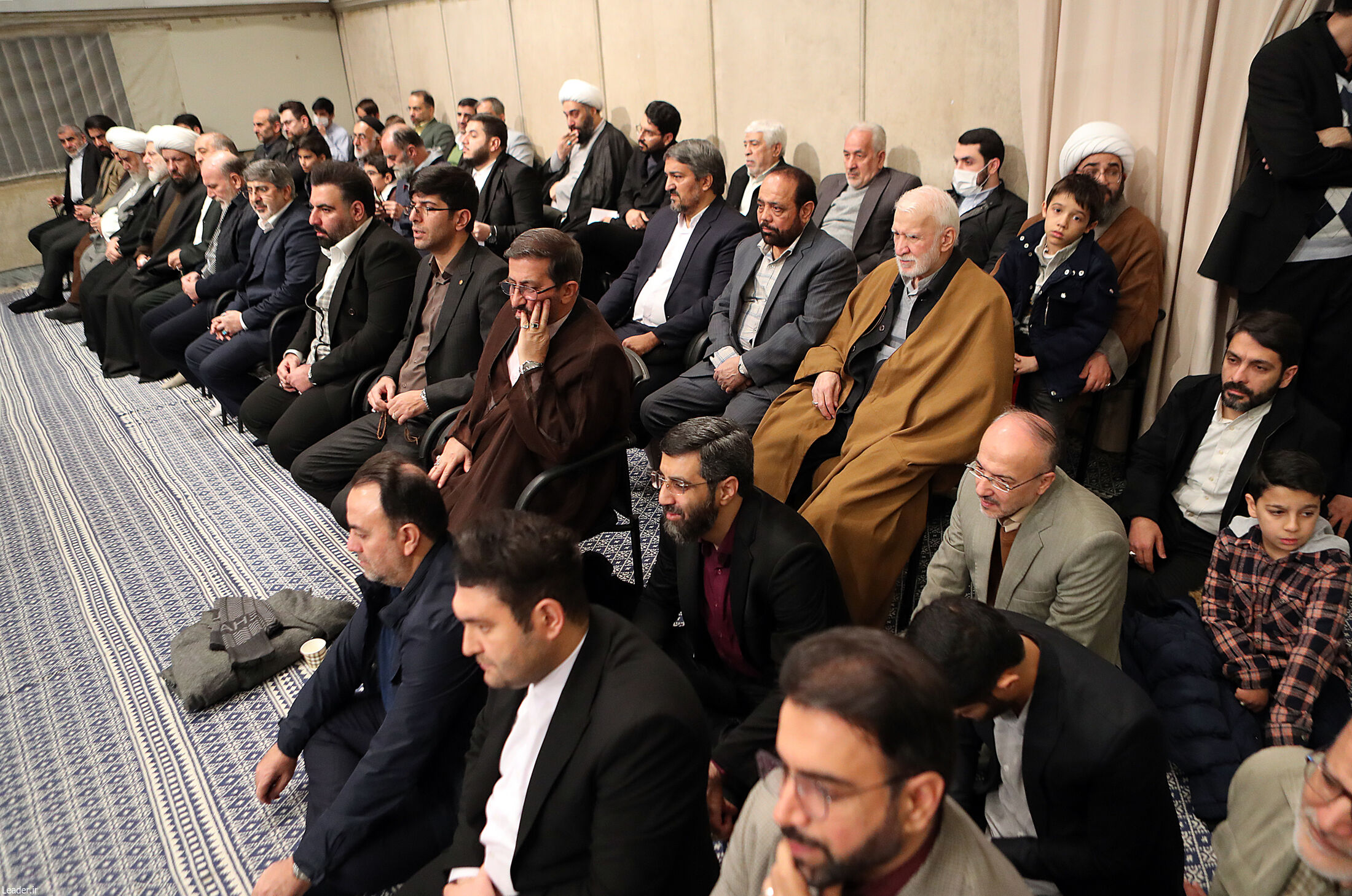 دیدار مداحان اهل‌بیت علیهم‌السلام با رهبر انقلاب