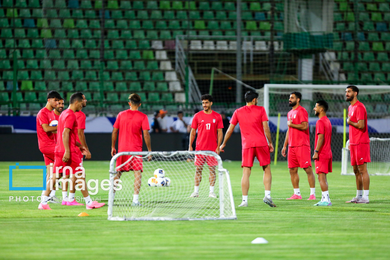 تمرین تیم ملی فوتبال