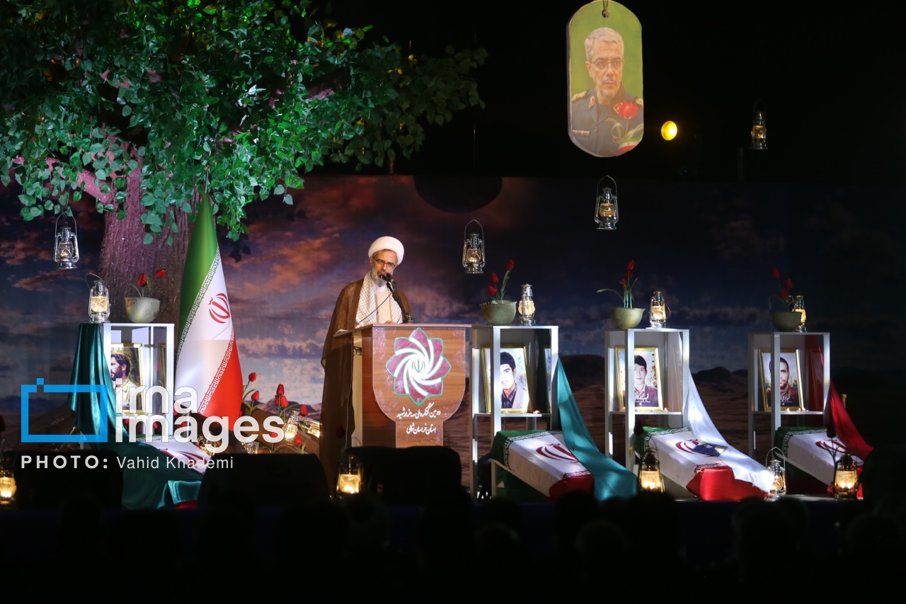 حضور قالیباف در کنگره ملی سه هزار شهید خراسان شمالی