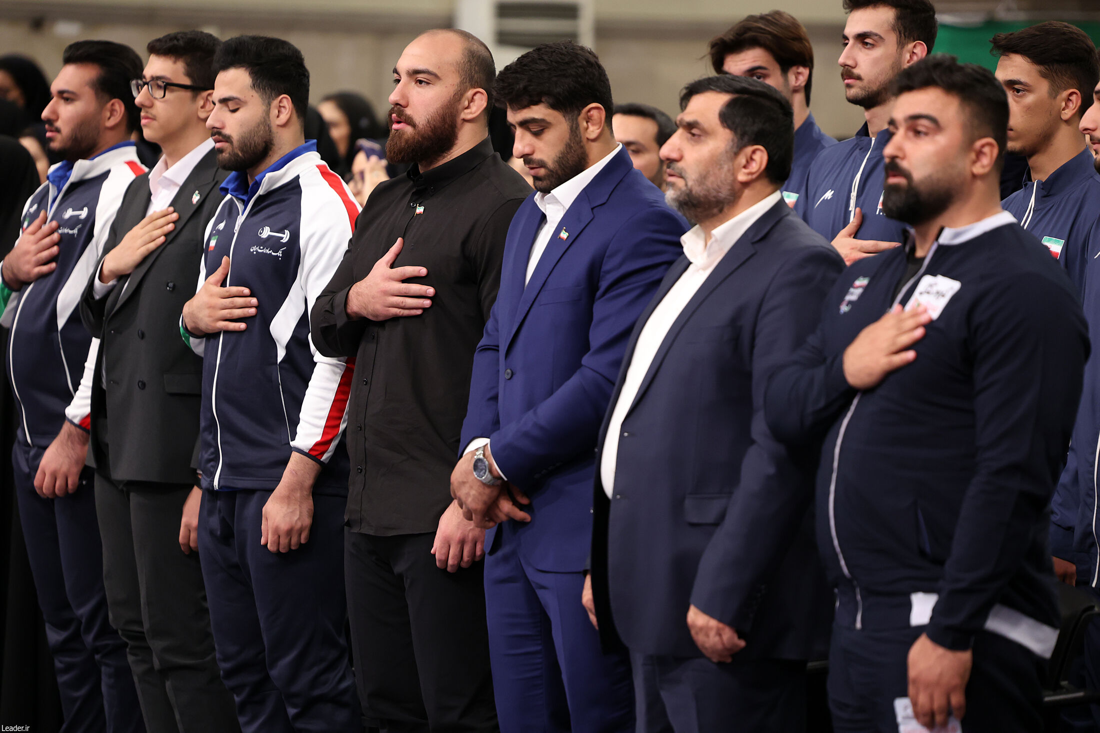 تصاویری از دیدار مدال‌آوران ورزشی و علمی با رهبر انقلاب