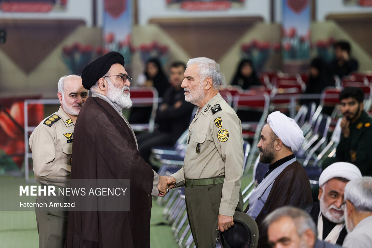 مراسم اربعین شهدای اقتدار ایران