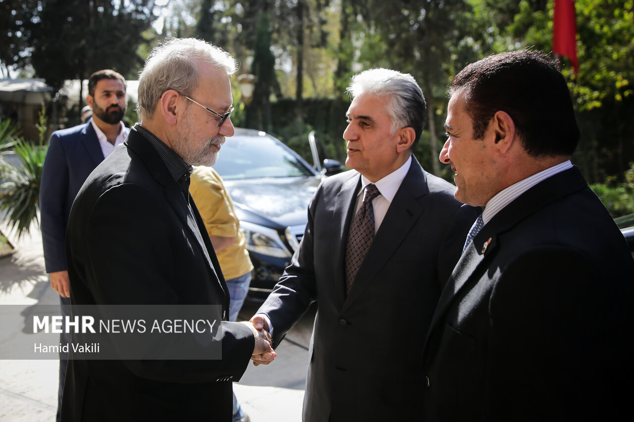 دیدار علی لاریجانی با مشاور امنیت ملی جمهوری عراق