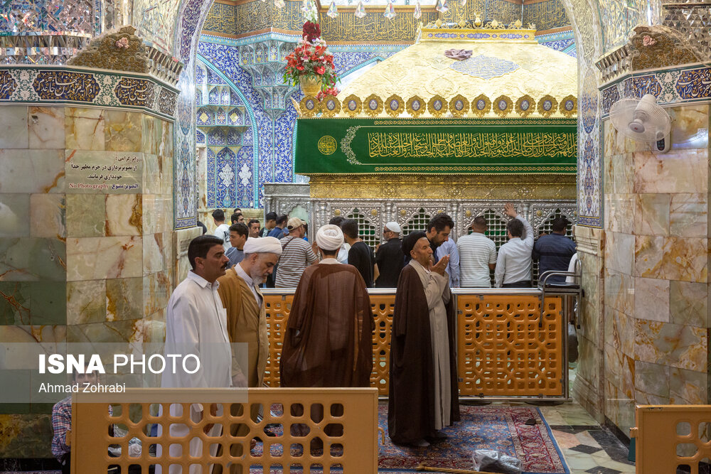نماز عید سعید قربان در حرم حضرت فاطمه معصومه(س)