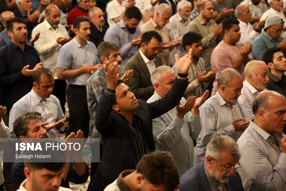 نماز عید سعید قربان در حرم مطهر رضوی