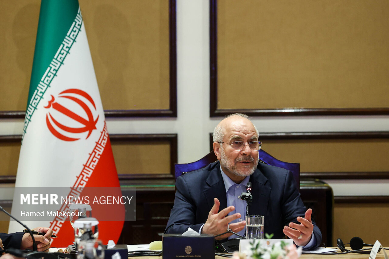 دومین روز سفر رئیس مجلس به پاکستان