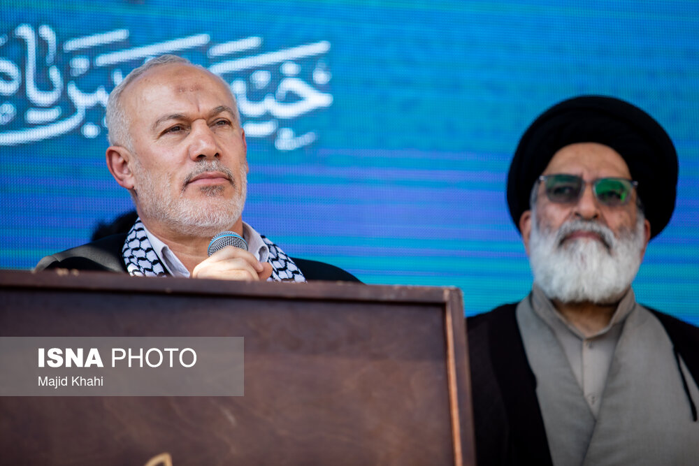 راهپیمایی حمایت از مردم غزه - تهران