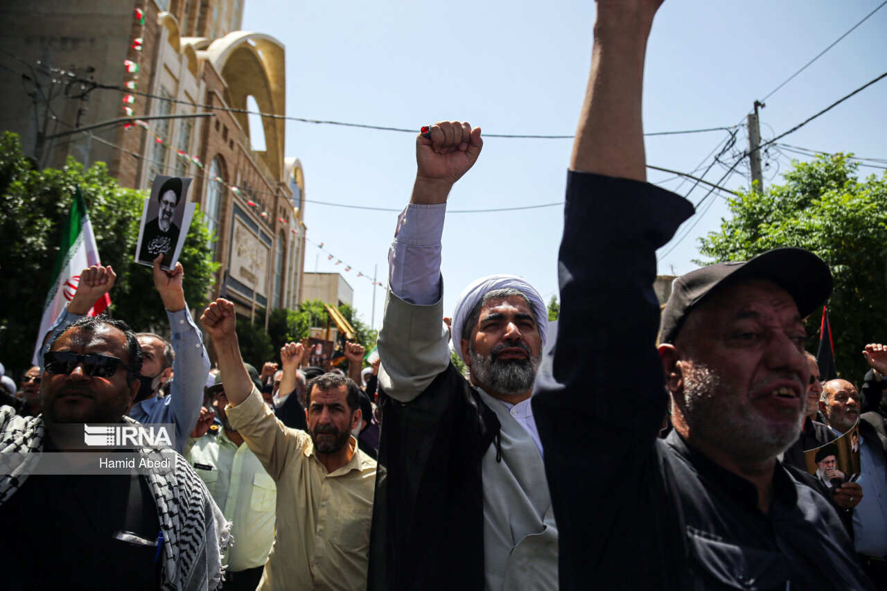 راهپیمایی سالگرد قیام ۱۵ خرداد در قم