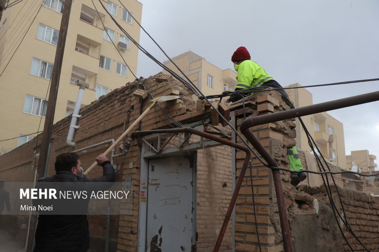 انفجار یک منزل مسکونی در حکم آباد تبریز