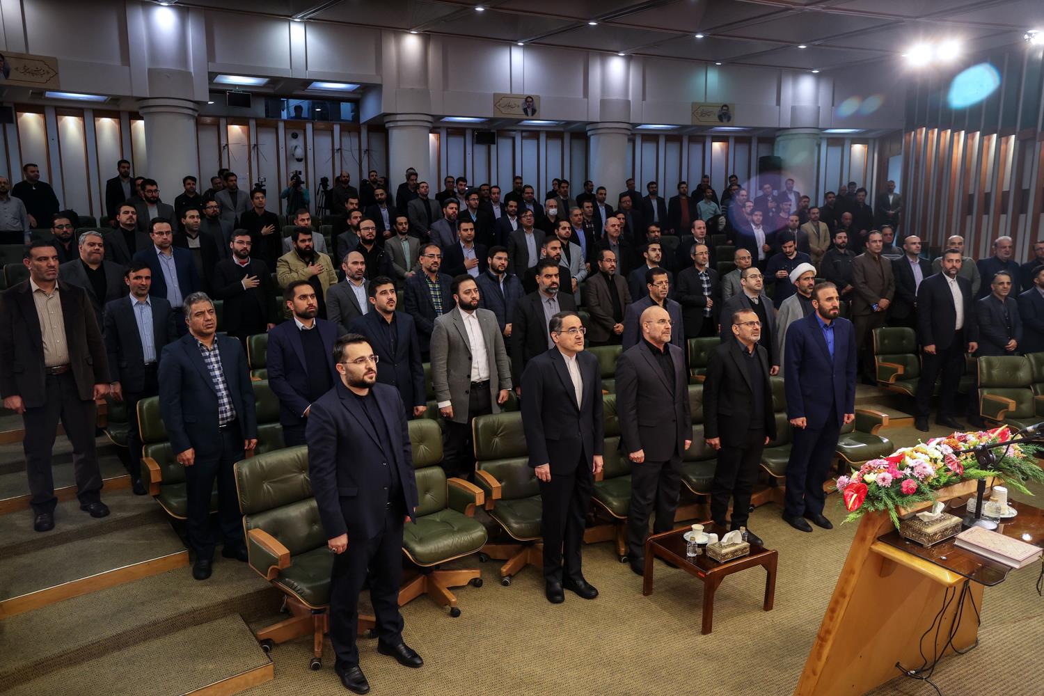 آیین تقدیر از پژوهشگران برتر مرکز پژوهش‌های مجلس با حضور قالیباف