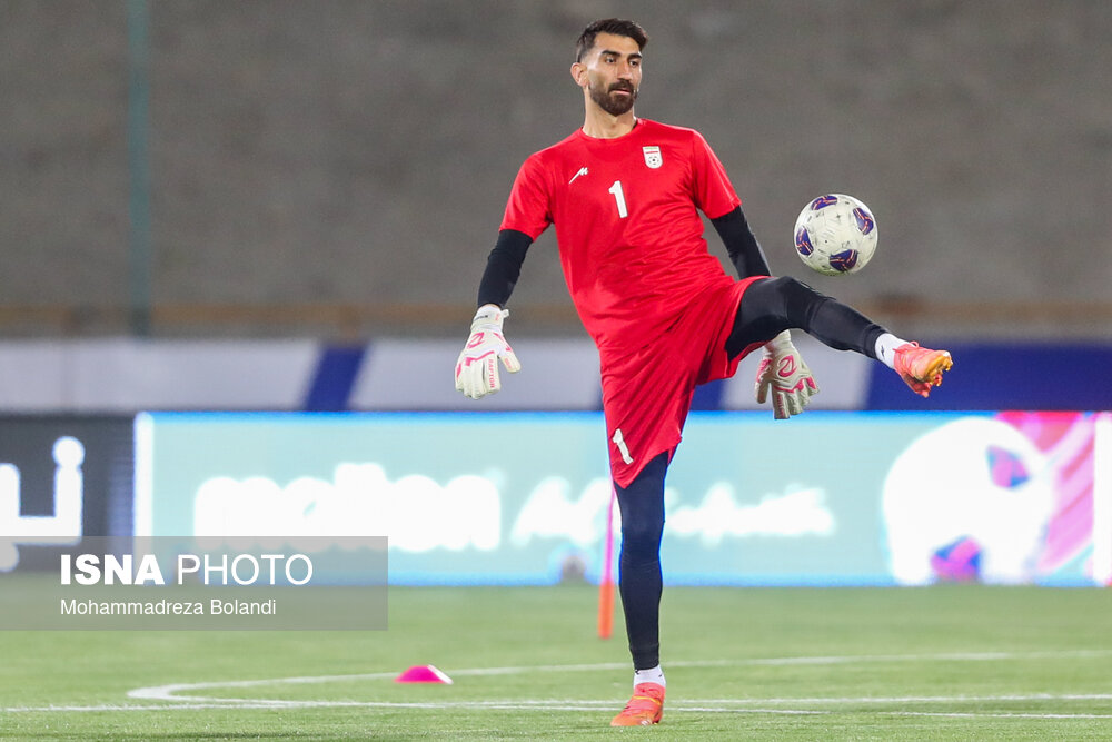 تمرین تیم ملی فوتبال ایران