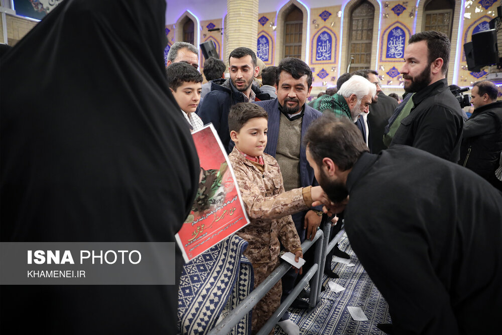 دیدار خانواده شهدای اقتدار با رهبر انقلاب