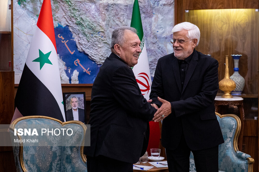 دیدار نخست وزیر سوریه با معاون اول رئیس جمهور