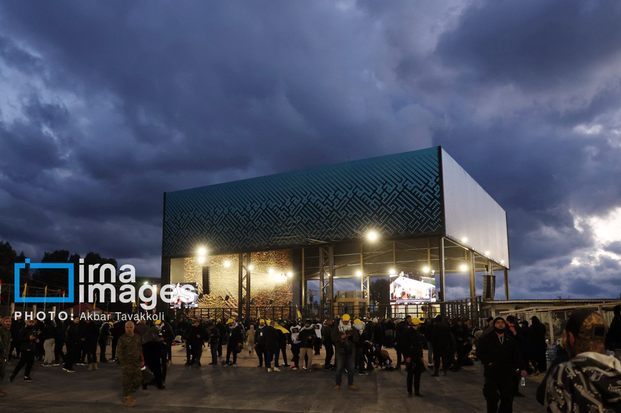 تشییع پیکر شهیدان «سید حسن نصرالله» و «سید هاشم صفی الدین»