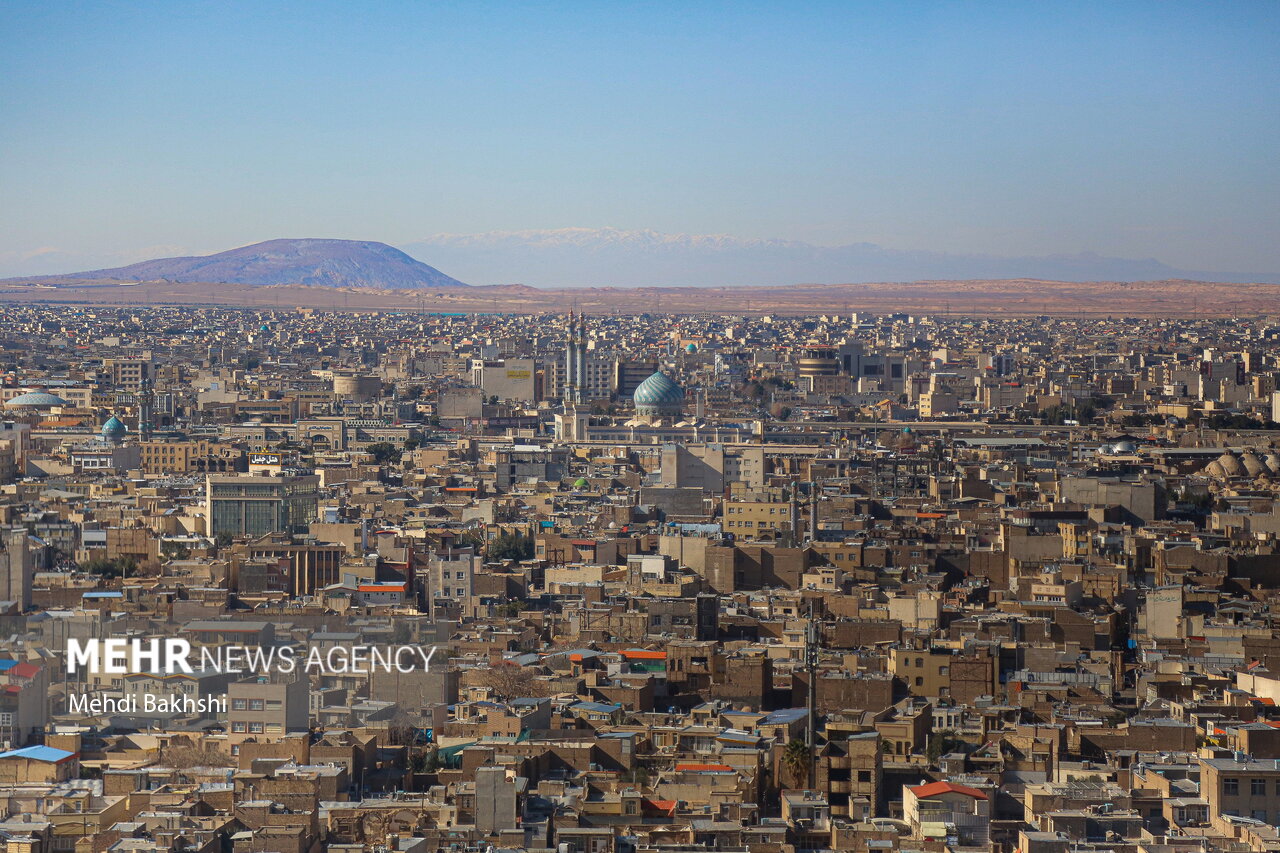 گلباران هوایی گلزار شهدای قم