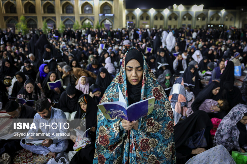 شب نوزدهم ماه مبارک رمضان در حرم مطهر رضوی