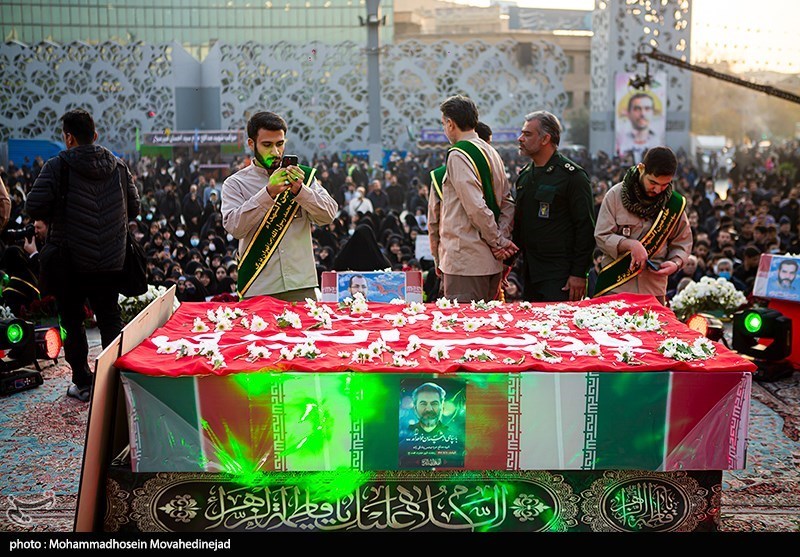 بدرقه شهدای مدافع حرم