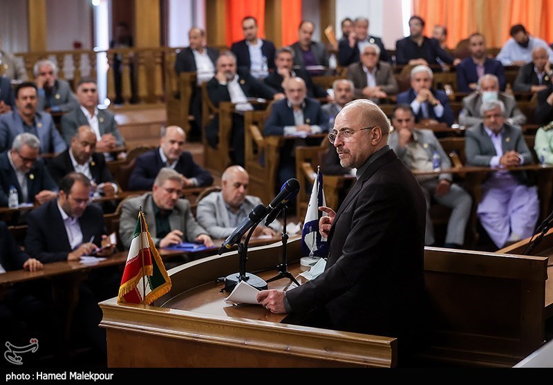  دیدار اعضای هیئت رئیسه اتاق‌های اصناف با رئیس مجلس