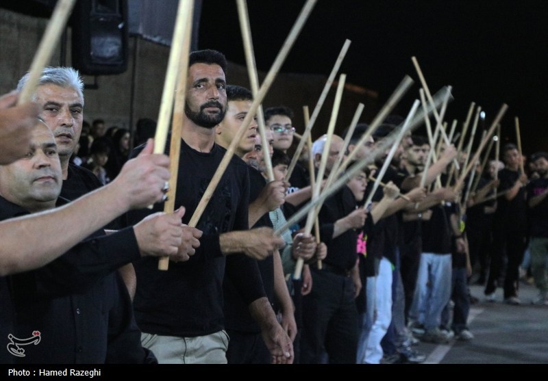آیین شاه حسین گویان در شناط - ابهر