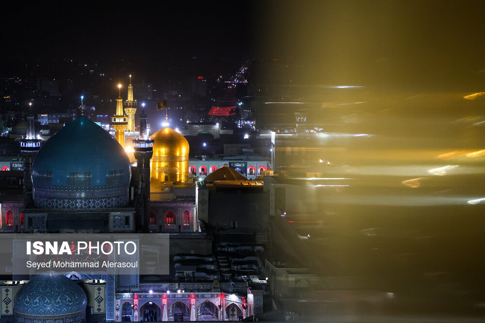 مراسم خطبه خوانی شب شهادت امام رضا (ع)