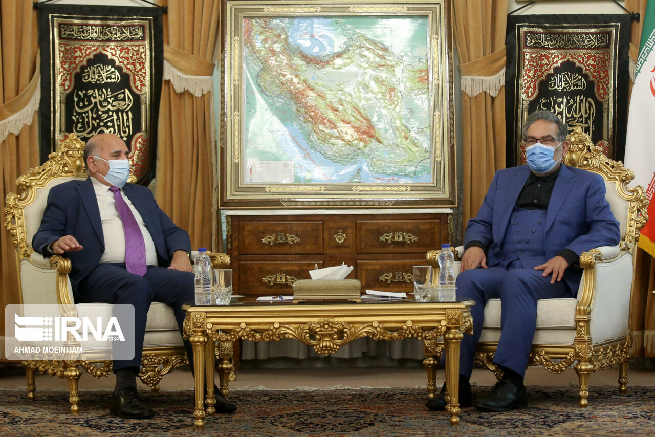 دیدار وزیر امور خارجه عراق با شمخانی