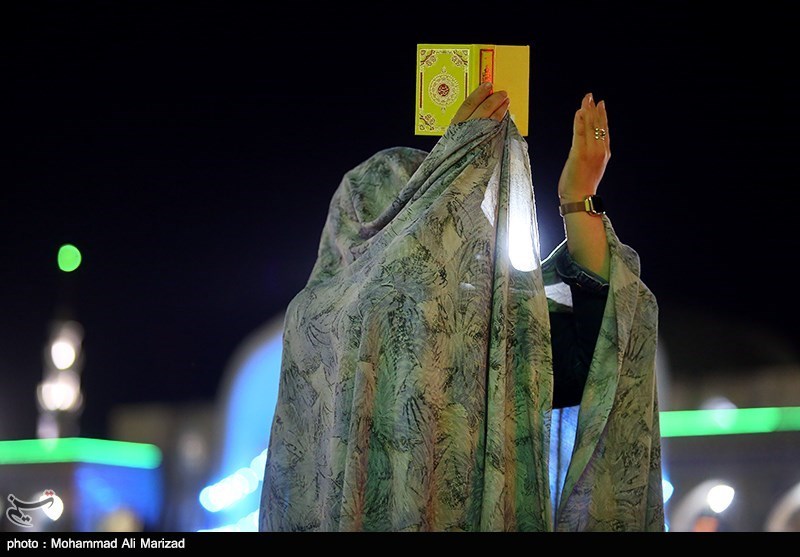احیای شب بیست وسوم رمضان در مسجد جمکران