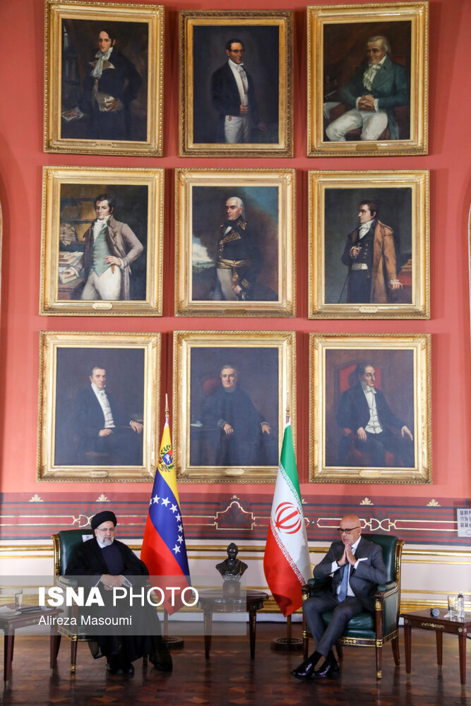 دیدار رئیس جمهور با رییس مجلس ونزوئلا