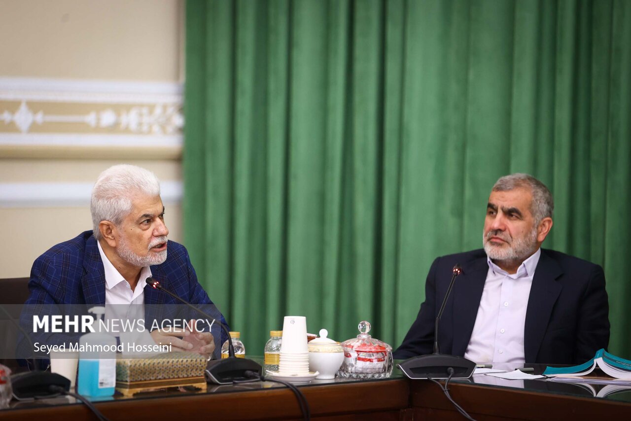 نشست شورای هماهنگی مجلس با حضور قالیباف