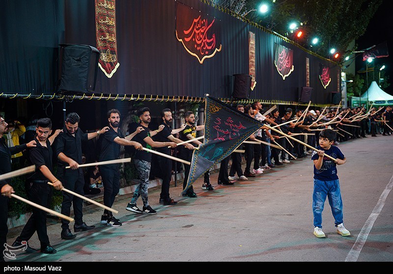 مراسم عزاداری شاه حسین گویان در تبریز