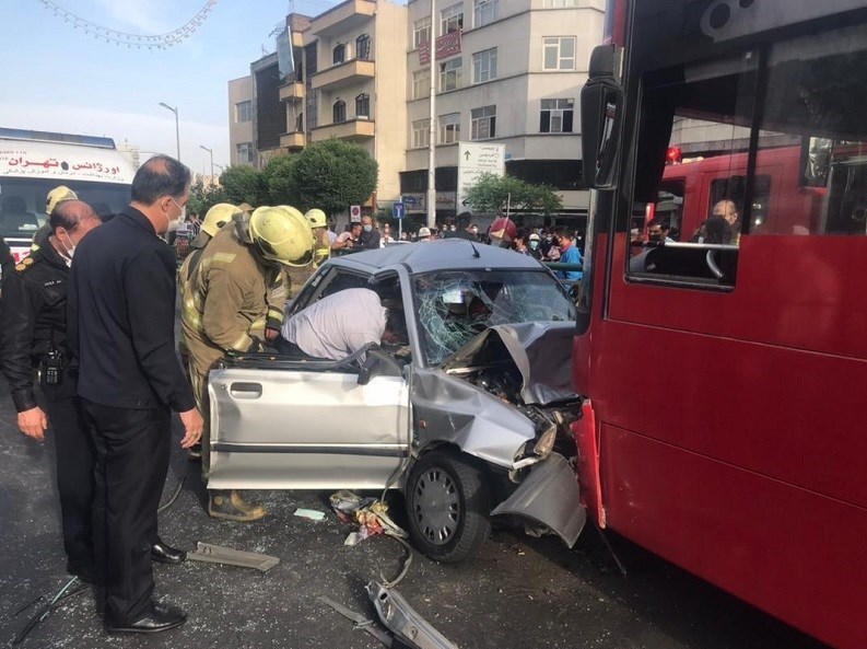 تصادف پراید
