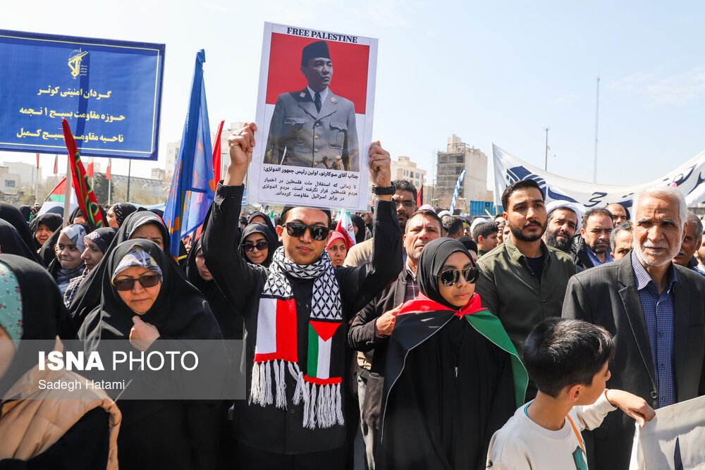  مراسم راهپیمایی روز جهانی قدس در مشهد