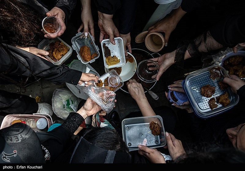 آئین حلوا پزان روز تاسوعای حسینی