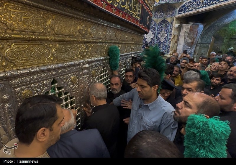 رئیس‌جمهور به زیارت حرم حضرت معصومه(س) مشرف شد